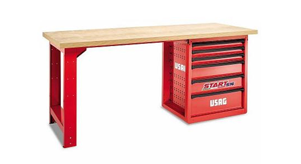 USAG 516 SPC1 START WORKBENCH WITH WOODEN TOP 6