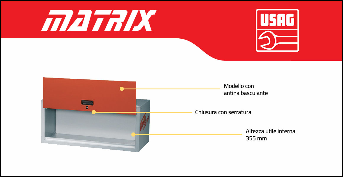 Allestimento furgone Usag Matrix 5006 E5