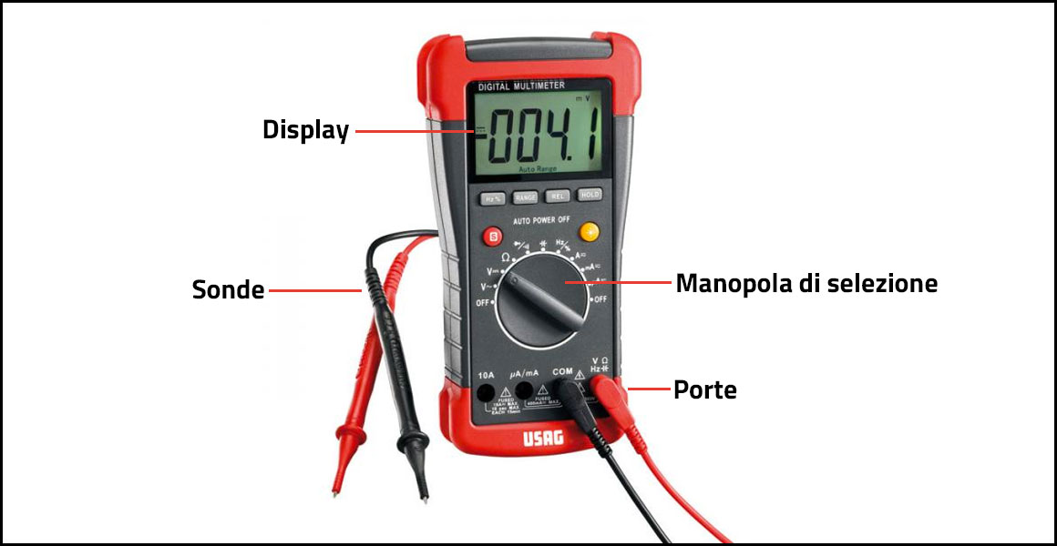 Misure Dell'elettricista Con Il Tester Del Multimetro Immagine Stock -  Immagine di elettricista, corrente: 91986029